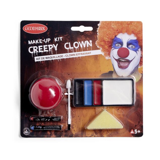 Kit maquillage de clown Halloween