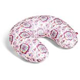 Coussin de voyage microbille motif rose