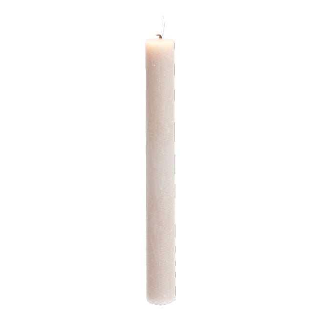 Bougie chandelle rose 8H