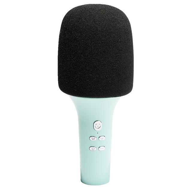 Micro pour karaok&eacute; 3en1 avec 3 effets de voix 5W L20cm
