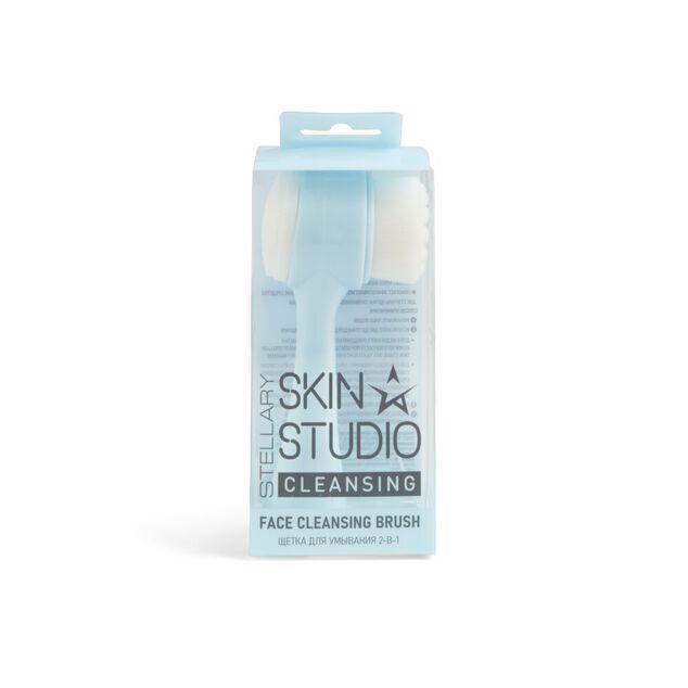 Brosse nettoyante visage double action