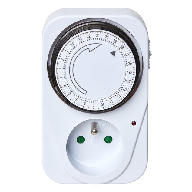 Programmateur journalier d'int&eacute;rieur 24 H