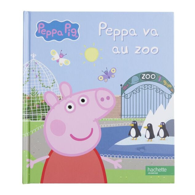 Livre d'histoire Peppa Pig va au zoo 32 pages