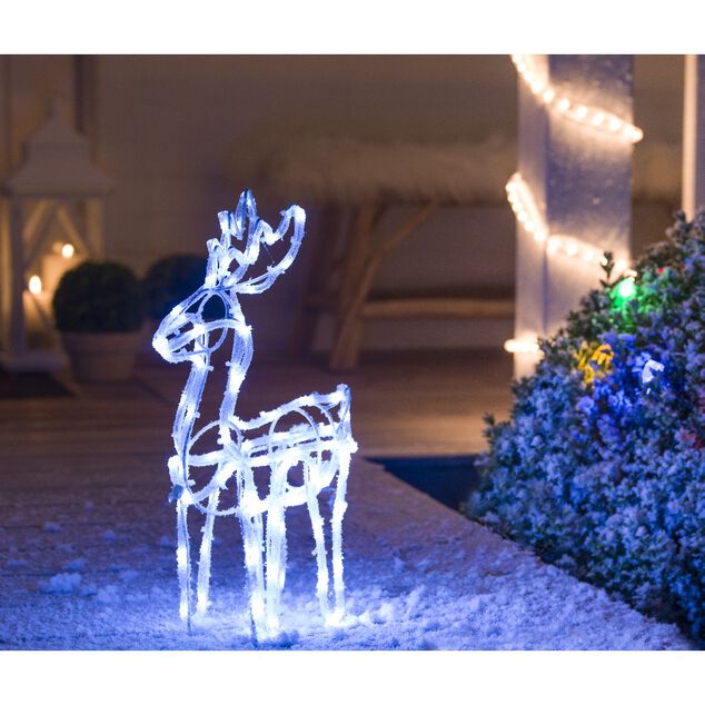 Renne lumineux 3D 80 LED