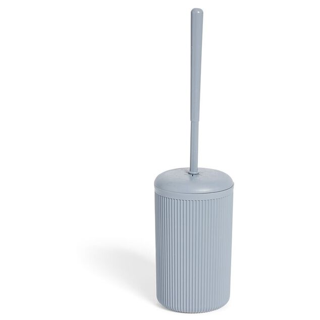 Brosse WC grise ou beige &Oslash;9,5xH34cm.