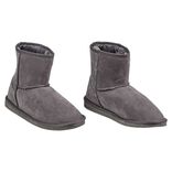 Bottes courtes fourrées femme