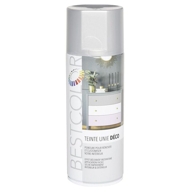 Peinture a&eacute;rosol Aluminium 400 ml