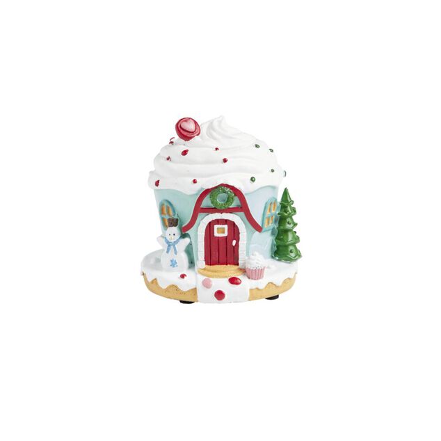 Maison cupcake lumineuse (2 mod&egrave;les)