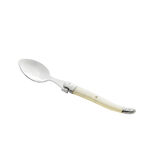 Cuill&egrave;re &agrave; caf&eacute; Laguiole inox manche ABS ivoire