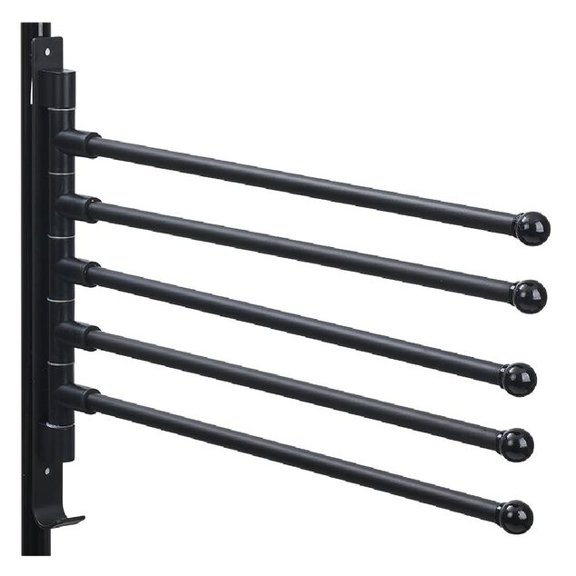 Porte serviette 5 niveaux noir