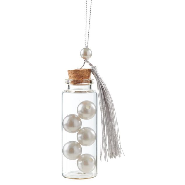 Tube de perles de Noël à suspendre