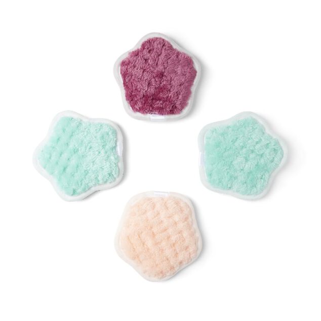 Disque d&eacute;maquillant r&eacute;utilisable 25,5x24cm