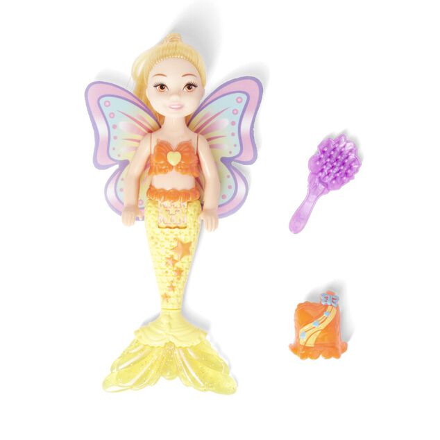 Jouet poup&eacute;e sir&egrave;ne avec 2 accessoires