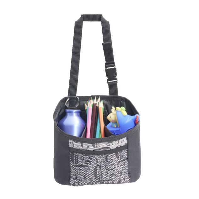 Sac pochette organisateur de voiture noir 18x8xH17cm