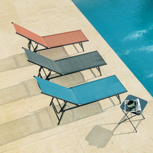 Bain de soleil transat DREAM gris