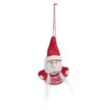 Personnage à suspendre rouge et blanc - Fille/Père Noël/Ange