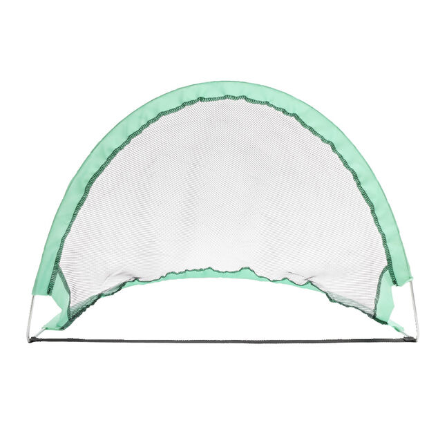 Cage de foot pop-up pliable bleu 60x40xH40cm (2 pi&egrave;ces)