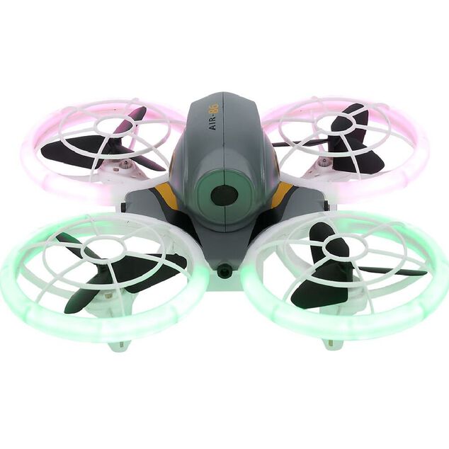 Drone radiocommand&eacute; lumineux 2 coloris