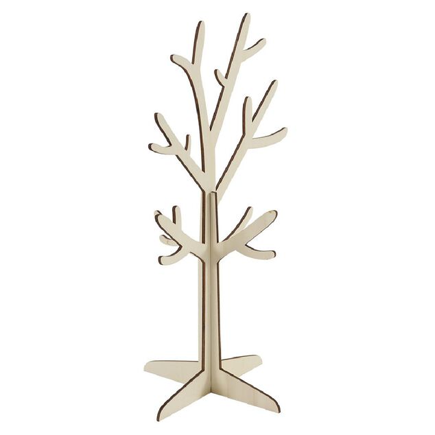 Arbre de Pâques décoratif en bois Ø15xH45cm