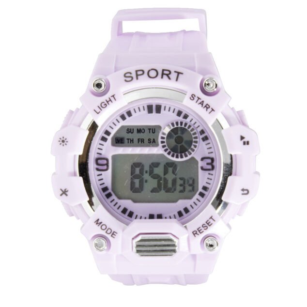 Montre enfant unisexe digitale sport &Oslash;3,5xL23cm (4 mod&egrave;les)