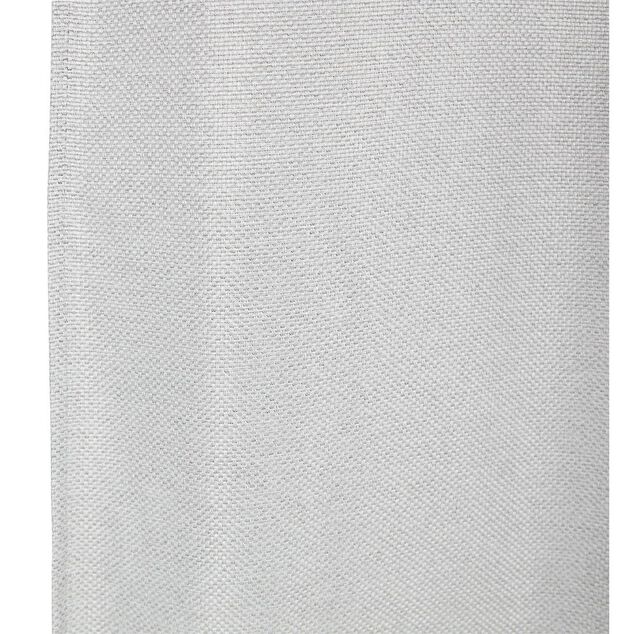 Rideau occultant effet tram&eacute; gris clair 140x240cm