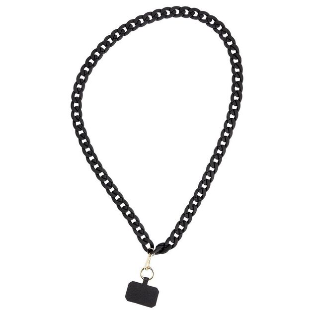 Collier chaîne doré pour téléphone 115cm