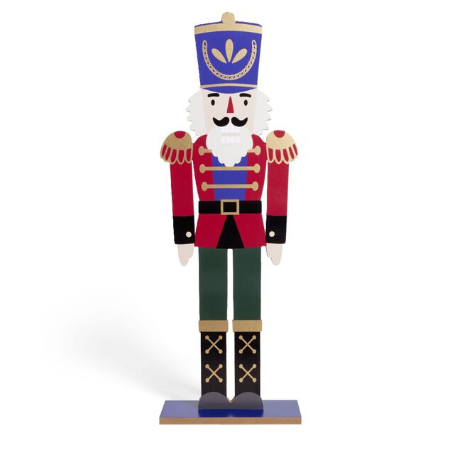 Soldat Casse-Noisette &agrave; poser en bois Fantasia H70cm