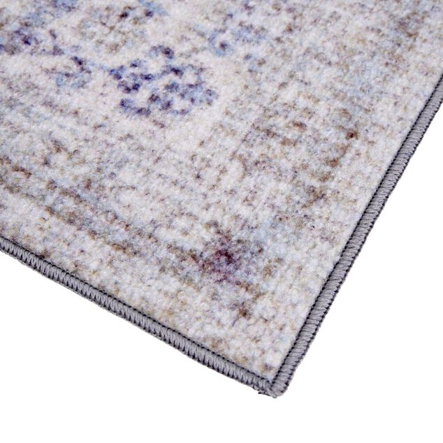 Tapis d'entr&eacute;e rectangulaire Stella motif traditionnel 50x80cm (3 mod&egrave;les)