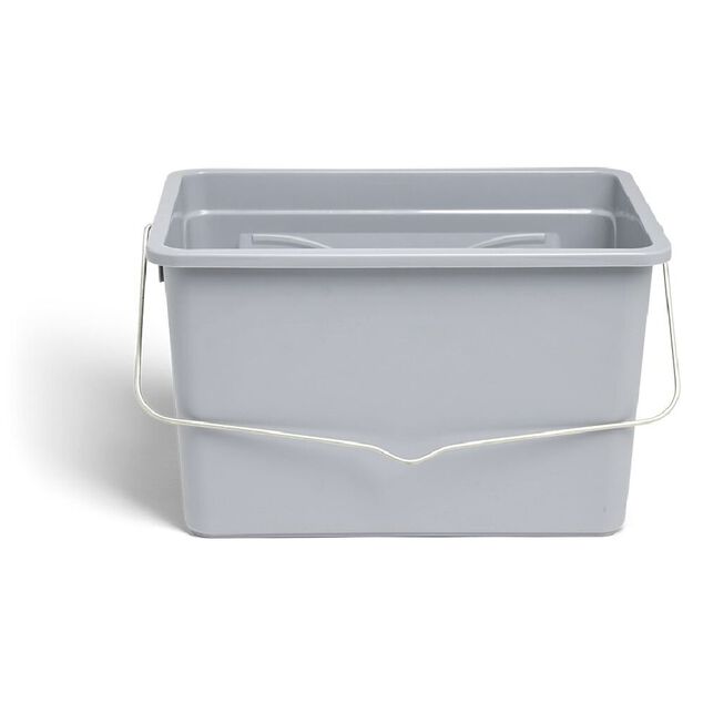 Seau &agrave; peinture 10L en plastique avec anse en acier