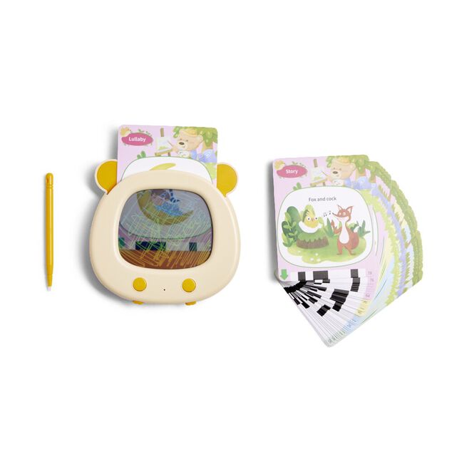 Tablette d'&eacute;criture &eacute;cran LCD 13,7x13x&eacute;p2,5cm