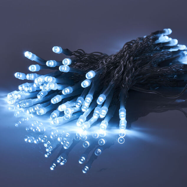 Bordure de toit lumineuse ext&eacute;rieur 192 LED blanches