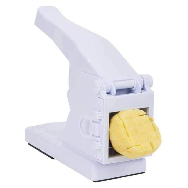 Coupe-frites manuel inox abs blanc