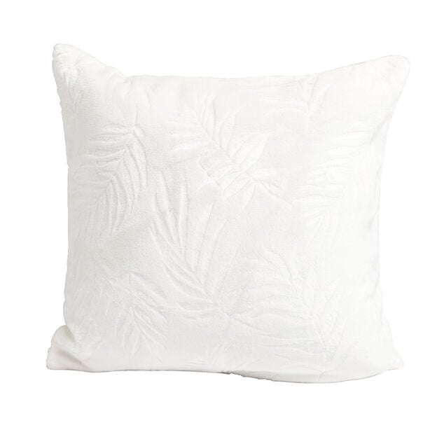 Housse de coussin gaufr&eacute; 40x40cm polyester 240g/m&sup2; - 3 coloris