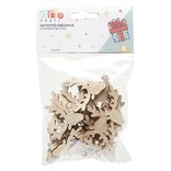 Décoration de Noël à peindre en bois sapin renne ou flocon