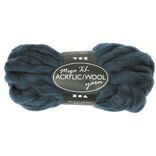 Pelote de laine 300g 15m bleu fonc&eacute;