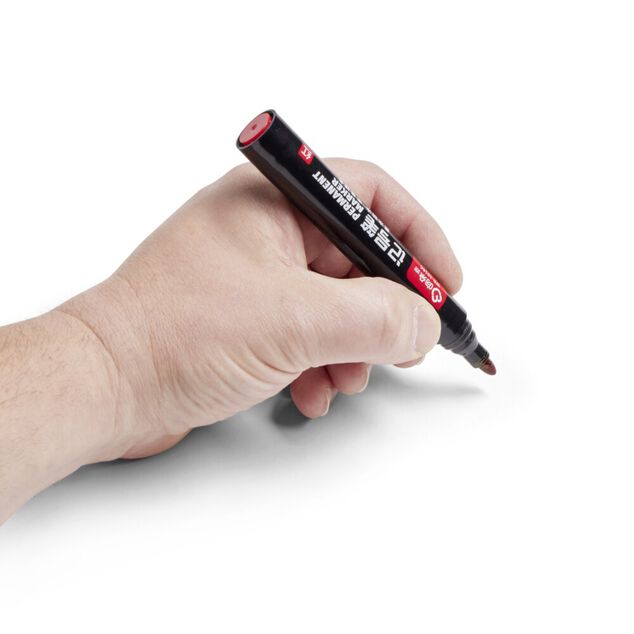 Lot de 2 marqueurs rouge et noir