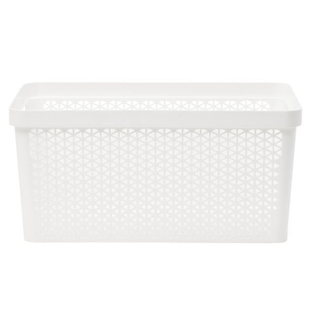 Pani&egrave;re linge 40L blanc