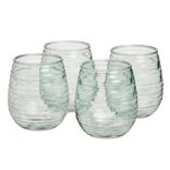 Verre plastique transparent 50cl x4