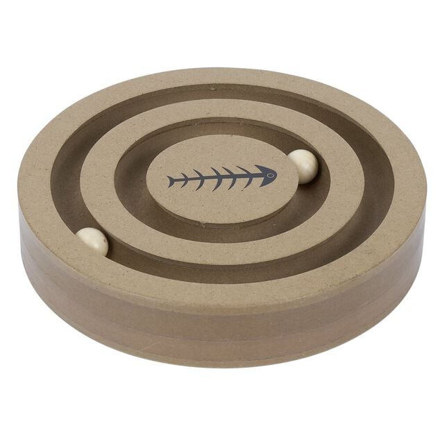 Jouet pour chat bois à poser Ø20cm