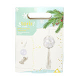 Kit création boule de Noël macramé 1 pièces