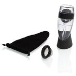 Coffret a&eacute;rateur de vin en verre