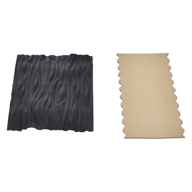 Moule &agrave; b&ucirc;che d&eacute;cor effet bois