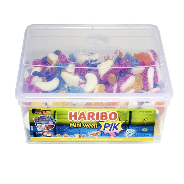 Bonbons Halloween Haribo Mini'ween pik bo&icirc;te 1kg