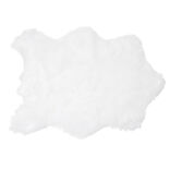 Tapis imitation fourrure forme peau de bête 50x70cm - 3 modèles