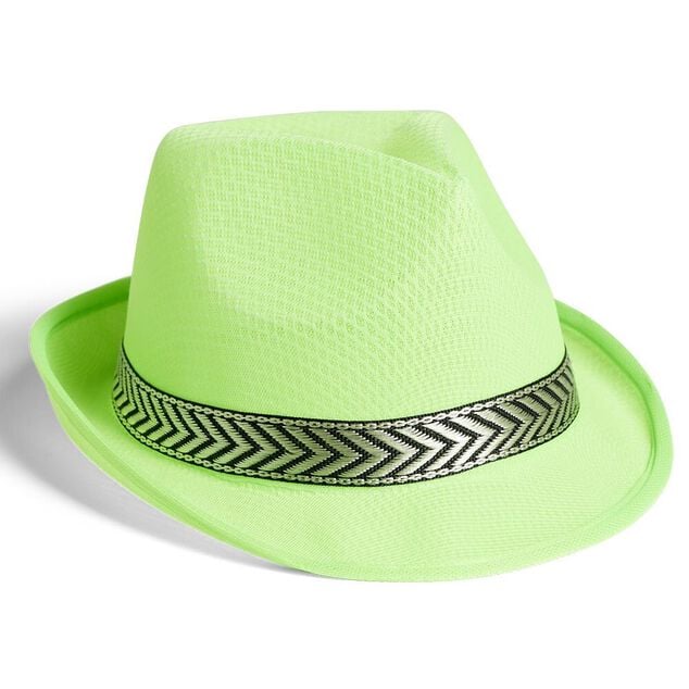 Chapeau fantaisie polyester flashy
