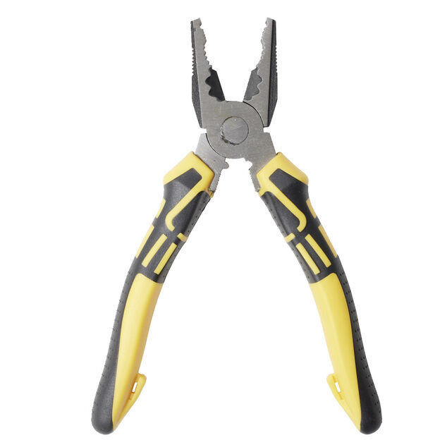 Pince de bricolage en métal et plastique noir L20cm