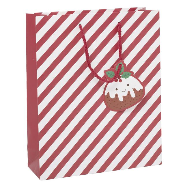 Sac cadeau de No&euml;l Candy moyen mod&egrave;le (2 mod&egrave;les)