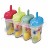 Moule à glace manche coloré x 4