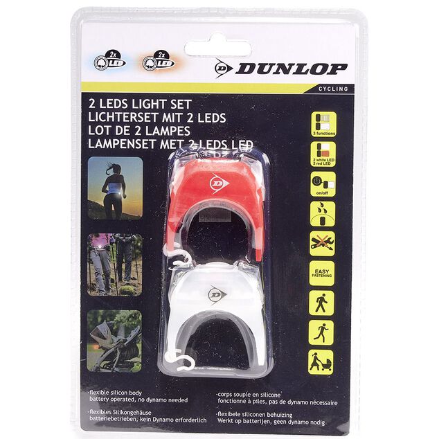 Lampe vélo 2 LED x2