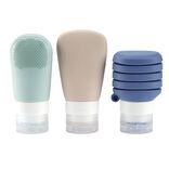 Flacon de voyage x3 en silicone 50ml